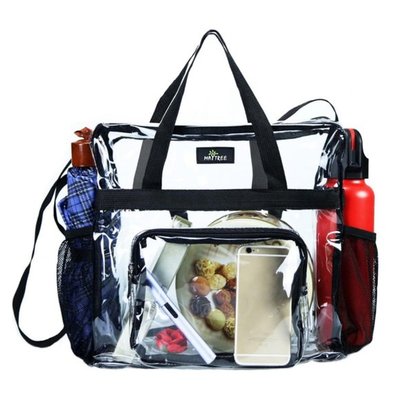 Transparent Waterproof PVC Tote Bag - Picture 1 of 4